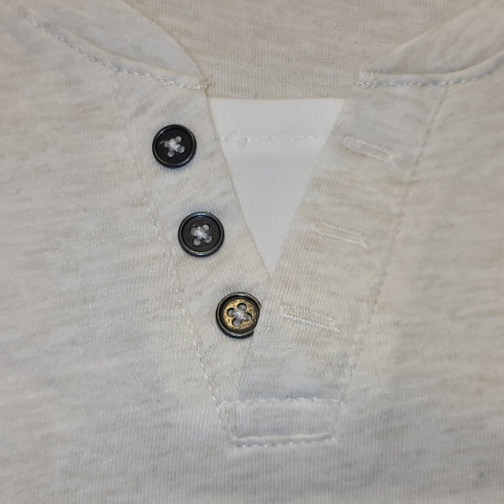 Alfani long-sleeve split crewneck ivory - Picture 3 of 16